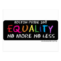 Equality Postcard postcards