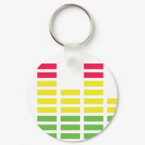 Equalizer Audio Sound keychains