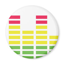 Equalizer Audio Sound magnets by Tomaniac Equalizer Audio Sound magnets