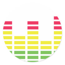 Equalizer Audio Sound stickers by Tomaniac Equalizer Audio Sound stickers