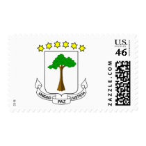 Equatorial Guinea coat of arms postage by sergemayifuila Equatorial Guinea coat of arms postage