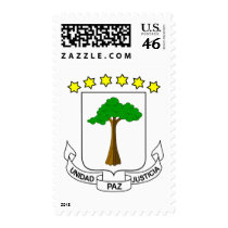 Equatorial Guinea coat of arms postage by sergemayifuila Equatorial Guinea coat of arms postage