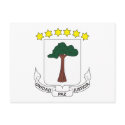 Equatorial Guinea Coat of Arms Postcard