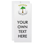 Equatorial Guinea Coat of Arms Customized Rack Card