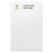 Equatorial Guinea Coat of Arms Personalized Stationery