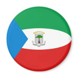 Equatorial Guinea Fisheye Flag Magnet
