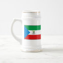 Equatorial Guinea Flag and Map Mug by FlagAndMap Equatorial Guinea Flag and Map Mug