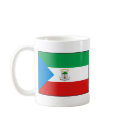 Equatorial Guinea Flag and Map Mug by FlagAndMap Equatorial Guinea Flag and Map Mug