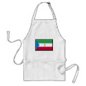 Equatorial Guinea Flag aprons