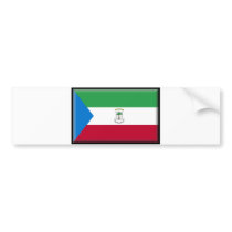 Equatorial Guinea Flag bumper stickers by jacinto888 Equatorial Guinea Flag bumper stickers