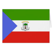 Equatorial Guinea Flag cards by coolcountry Equatorial Guinea Flag cards