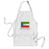 Equatorial Guinea Flag Design aprons