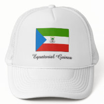 Equatorial Guinea Flag Design hats by flagshirt Equatorial Guinea Flag Design hats