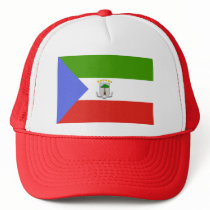 Equatorial Guinea Flag hats by coolcountry Equatorial Guinea Flag hats