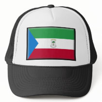 Equatorial Guinea Flag Mesh Hat