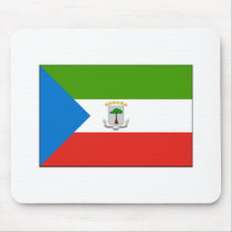 Equatorial Guinea FLAG International mousepads by flagshirt Equatorial Guinea FLAG International mousepads