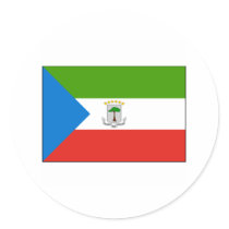 Equatorial Guinea FLAG International stickers by flagshirt Equatorial Guinea FLAG International stickers