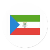 Equatorial Guinea FLAG International stickers by flagshirt Equatorial Guinea FLAG International stickers