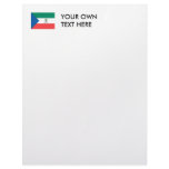 Equatorial Guinea Flag Custom Letterhead