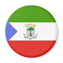 Equatorial Guinea Flag Refrigerator Magnet
