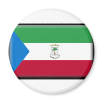 Equatorial Guinea Flag Magnets