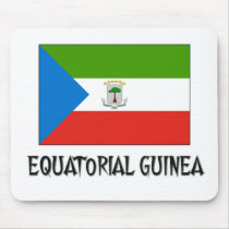 Equatorial Guinea Flag mousepads by flagshirt Equatorial Guinea Flag mousepads