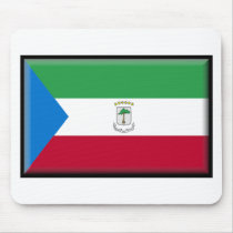 Equatorial Guinea Flag mousepads by jacinto888 Equatorial Guinea Flag mousepads