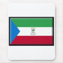Equatorial Guinea Flag mousepads