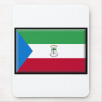 Equatorial Guinea Flag mousepads by jacinto888 Equatorial Guinea Flag mousepads