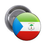 Equatorial Guinea Flag Pinback Buttons