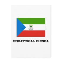 Equatorial Guinea Flag postcards by tshirtshirts Equatorial Guinea Flag postcards