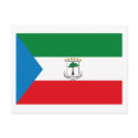 Equatorial Guinea Flag Postcard