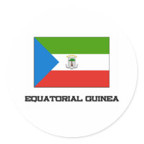 Equatorial Guinea Flag stickers by tshirtshirts Equatorial Guinea Flag stickers