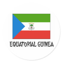Equatorial Guinea Flag stickers by flagshirt Equatorial Guinea Flag stickers