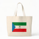 Equatorial Guinea Flag Tote Bag by FlagTshirts Equatorial Guinea Flag Tote Bag