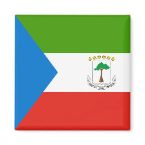 Equatorial Guinea GQ Refrigerator Magnets
