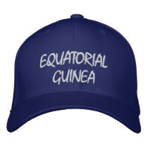 EQUATORIAL GUINEA HAT embroidered hats