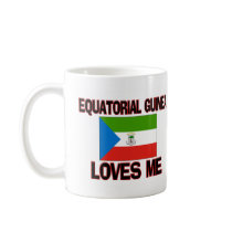 Equatorial Guinea Loves Me mugs