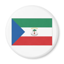 Equatorial Guinea National  Flag Fridge Magnet