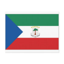 Equatorial Guinea National Flag postcards by All_Flags Equatorial Guinea National Flag postcards