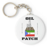 Equatorial Guinea Oil Patch,Oil Field Sticker,Oil keychains