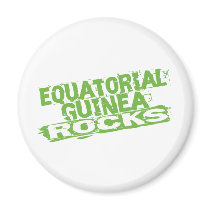 Equatorial Guinea Rocks Magnets
