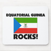 Equatorial Guinea Rocks mousepads by flagshirt Equatorial Guinea Rocks mousepads