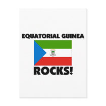 Equatorial Guinea Rocks postcards by flagshirt Equatorial Guinea Rocks postcards