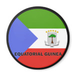 Equatorial Guinea Roundel quality Flag Magnet