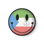 Equatorial Guinea Smiley Magnet