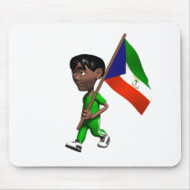 Equatorial Guinean Boy mousepads by worldtees Equatorial Guinean Boy mousepads