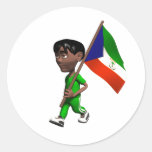 Equatorial Guinean Boy Stickers