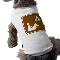 Equestrian Campground Highway Sign pet clothing by wesleyowns Equestrian Campground Highway Sign pet clothing