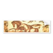Equestrian Horse bumper stickers by INTHEPRESENT Equestrian Horse bumper stickers